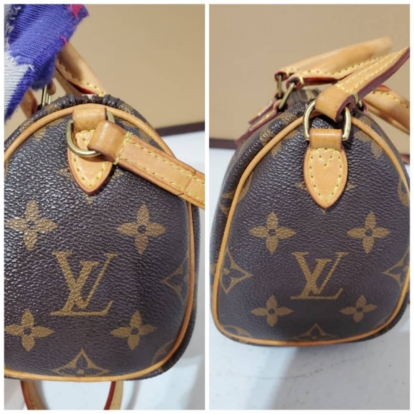 LOUIS VUITTON Monogram Nano Speedy Bag - Picture 10 of 16